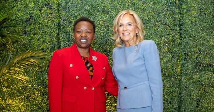 First ladies Rachel Ruto and Jill Biden (1) First ladies Rachel Ruto and Jill Biden.