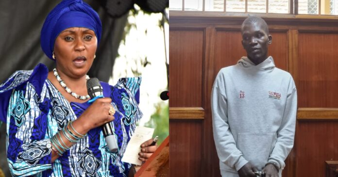 Migori Woman Rep Fatuma Zainab Mohammed and Vincent Otieno
