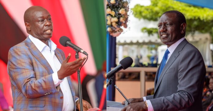 President William Ruto and Deputy President Rigathi Gachagua.