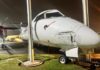 Jambojet Aircraft Damaged After Crashing Into a Pole at JKIA