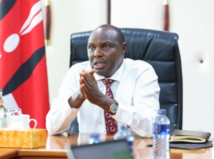 Head of Public Service Felix Koskei-HANDOUT Koskei Warns State Agencies Against Rivalries That Delay Government Services