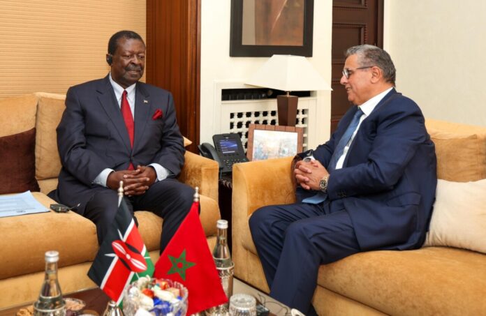 Mudavadi with Morrocan PM