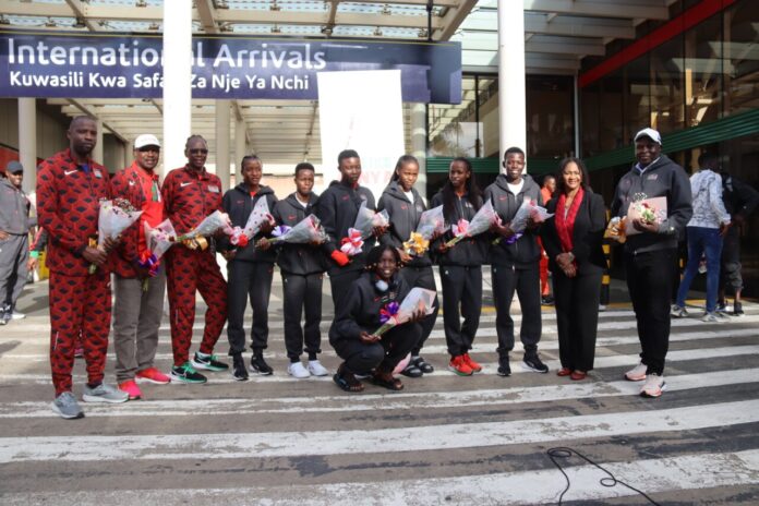 Team kenya arrives1