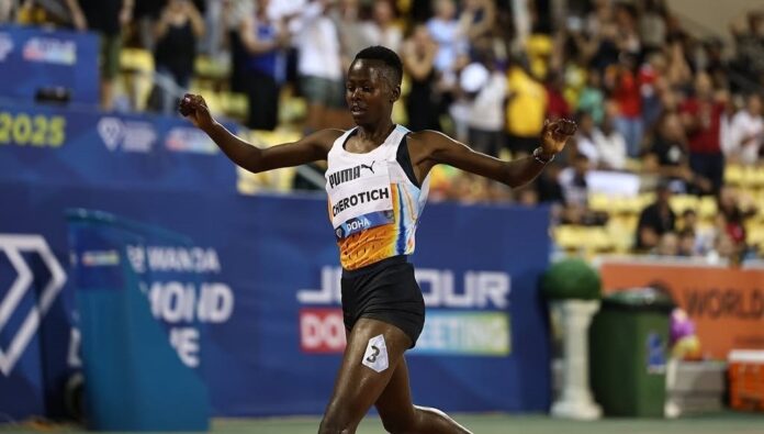 Faith Cherotich beats Yavi1