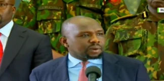 Murkomen Dares Gachagua to Table Evidence Over Claims IG Kanja Holds Fake Degree