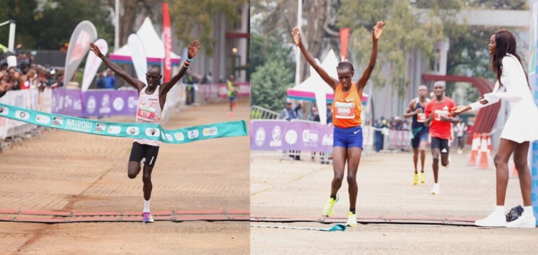 Nairobi City Marathon winners 2025