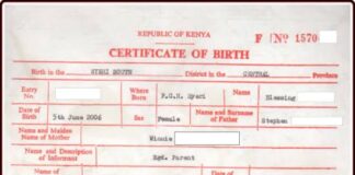 Kenyans Can Now Download and Print Birth Certificates Online, Says Murkomen Birth Certificates