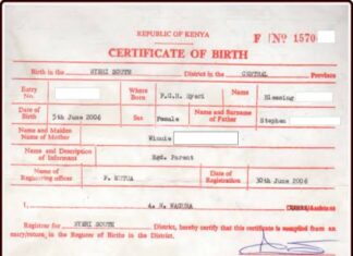 Online Birth Certificate Applications Still Require Visit to Registry Offices, Huduma Kenya Clarifies Birth Certificates
