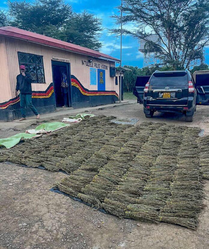 ba Drug Seizure in Narok Sparks Police Chase, Vehicle Abandoned