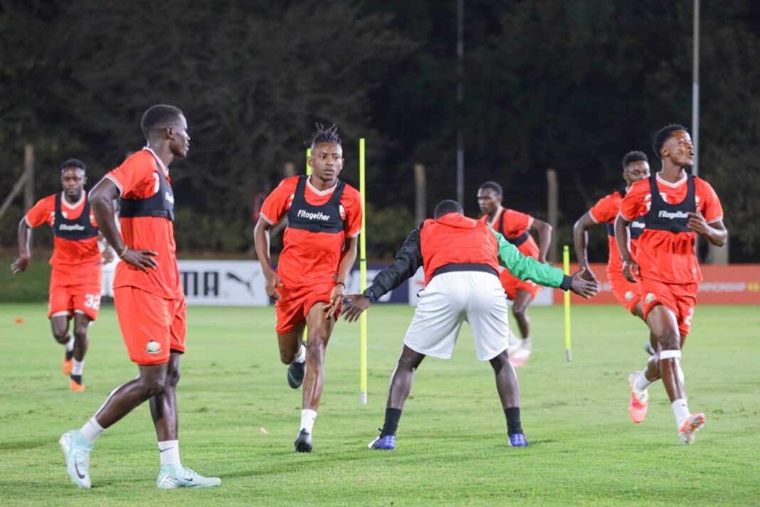 Harambee Stars training ahead of Angola crash3