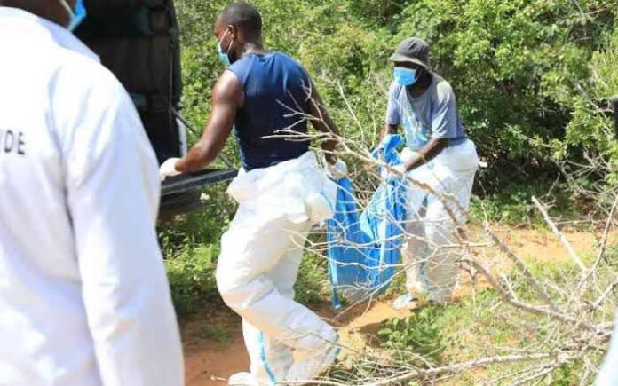 Four More Bodies Exhumed in Kwabinzaro, Kilifi Four More Bodies Exhumed in Kwabinzaro, Kilifi