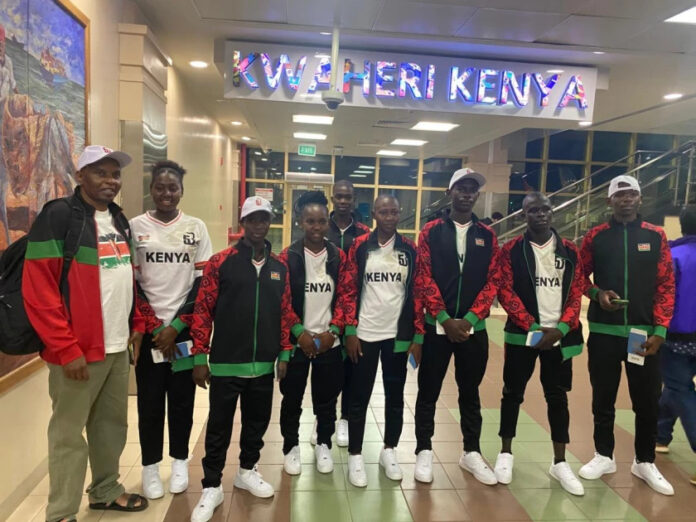 Kenya’s national youth Baseball5 team1