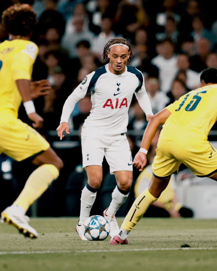 Xavi Simons of Tottenham Hotspur