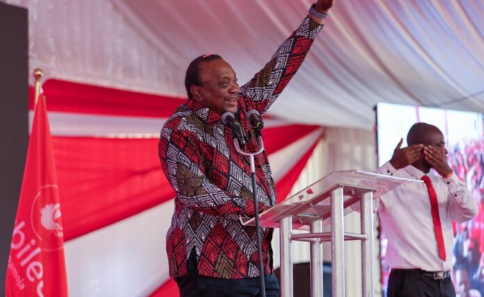 Uhuru Kenyatta at Jubilee event1