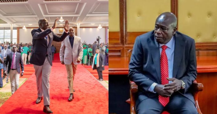 William Ruto and Rigathi Gachagua
