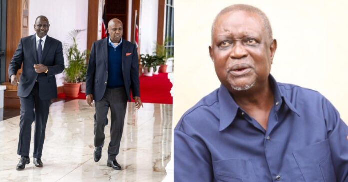 Oburu Odinga, Gideon Moi, President William Ruto