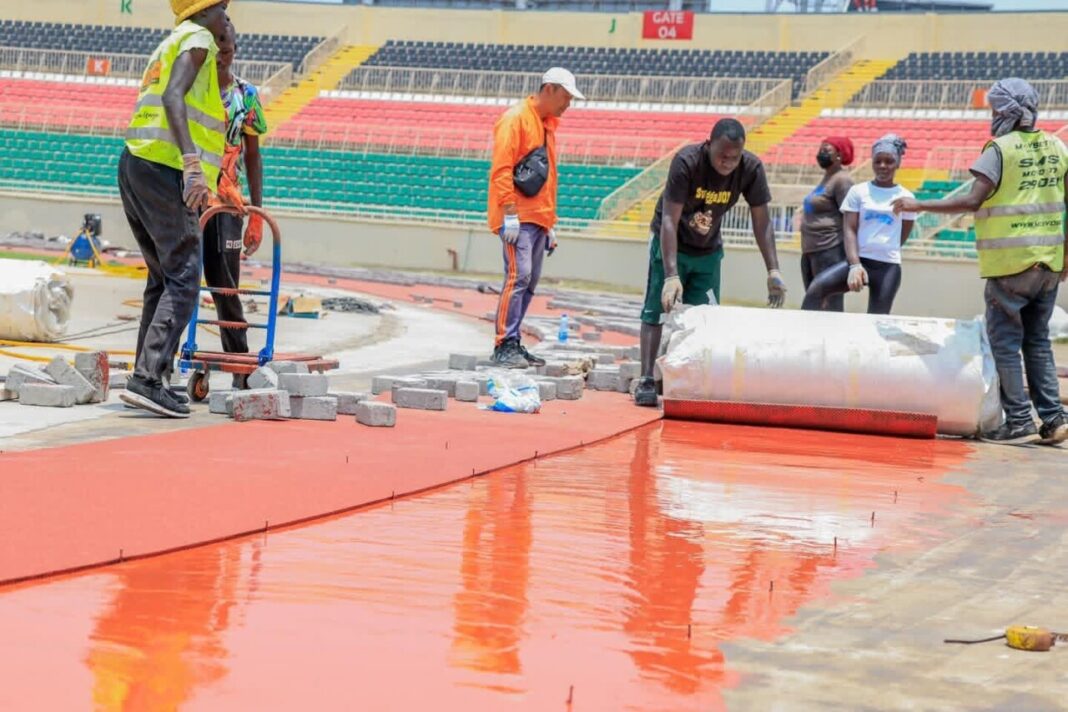 Tartan track at Nyayo National Stadium1