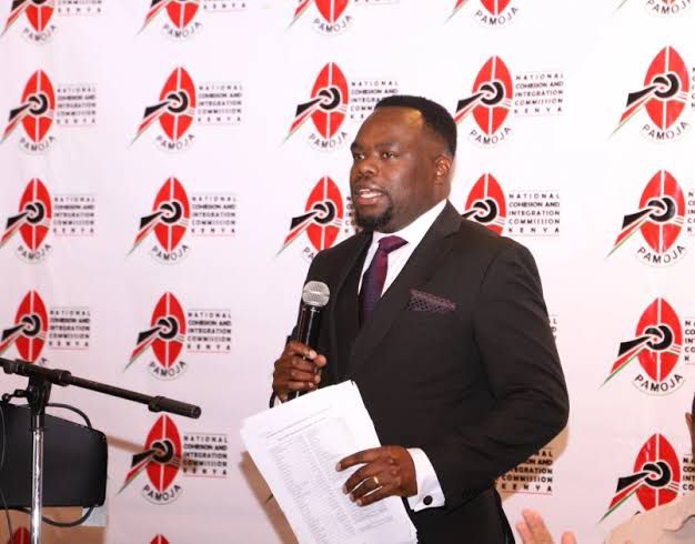 NCIC Commissioner Dr. Danvas Makori NCIC Commissioner Dr. Danvas Makori
