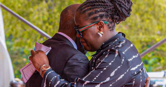 William Ruto and Winnie Odinga