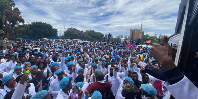 Nurses Threaten Nationwide Strike After Siaya Protest Turns Violent Nurses Threaten Nationwide Strike After Siaya Protest Turns Violent