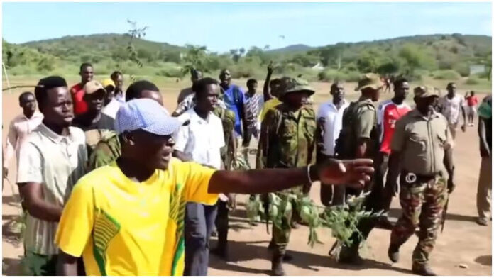 image Chaos in Tiaty as Residents Storm Police Recruitment