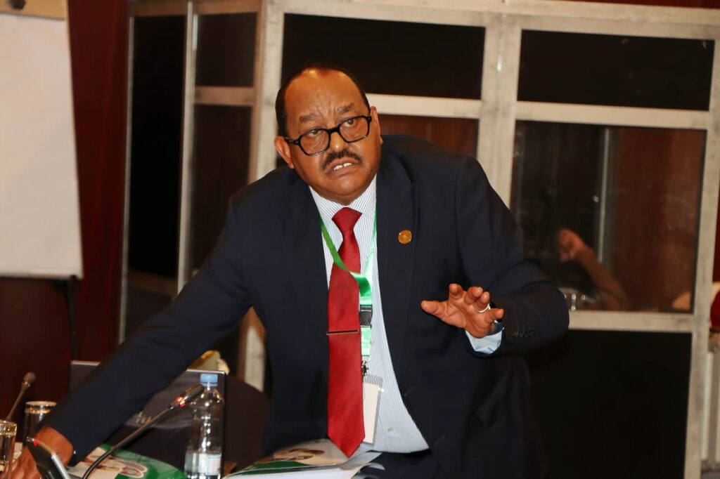 Dr Mohy Tahomi, Director of IGAD Economic Cooperation and Regional Integration during Regional Agrifood Systems Investment Plan