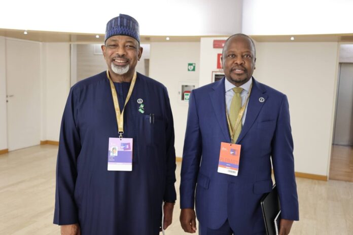 Kagwe with Nigeria Minister of Agriculture