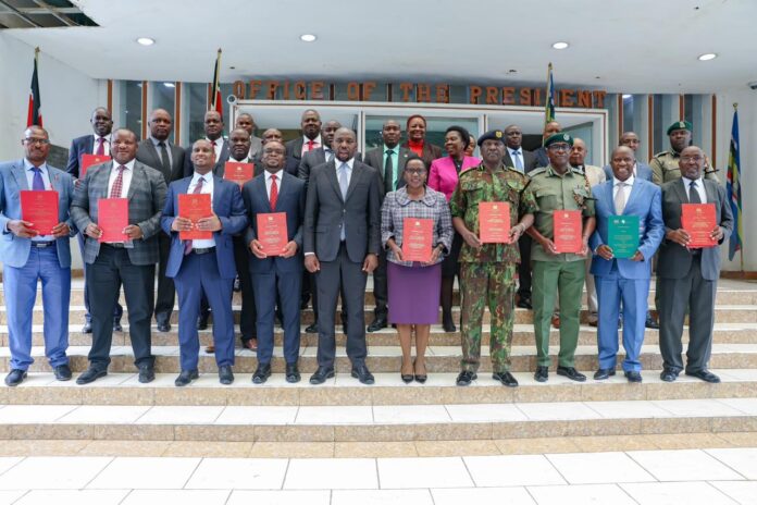 Murkomen Leads Ministry Officials in Signing Performance Contracts