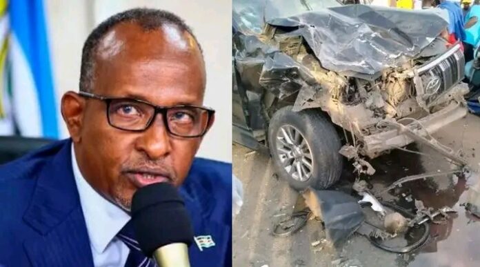 Aden Duale accident