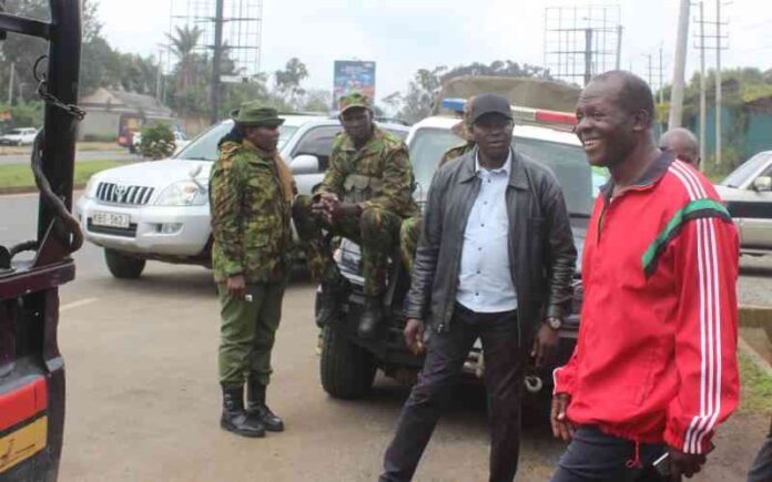 Raphael Tuju arrested Raphael Tuju arrested