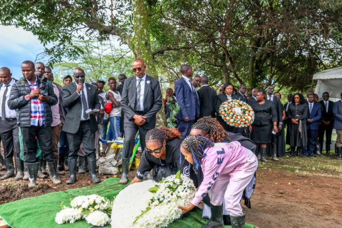 image Emurua Dikirr MP Johana Ng’eno Laid to Rest at His Mogondo Home
