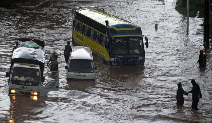 10 Dead, Dozens of Cars Destroyed as Heavy Floods Hit Nairobi