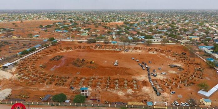 Wajir Stadium construction