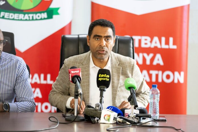 Hussein Mohamed FKF president Hussein Mohamed FKF president