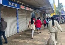 Businesses Shut in Nairobi CBD as Protesters Demonstrate Over Fuel Price Hikes