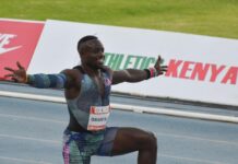 Omanyala Blazes to 100m Glory as Wanyonyi Shines at Kip Keino Classic