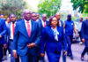 Gachagua, Wife Turn Heads with Matching Outfits at Impeachment Hearing
