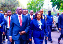 Gachagua, Wife Turn Heads with Matching Outfits at Impeachment Hearing