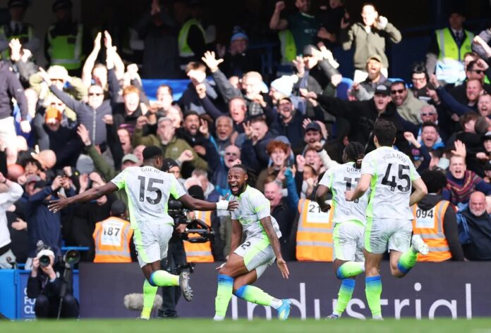 Man City Manchester City Thrash Chelsea 3-0 to Close Gap in Premier League Title Race