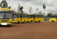 NTSA Rolls Out School Bus Inspections Ahead of Reopening NTSA school buses
