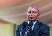 Kindiki Pays Tribute to Late MP David Kiaraho at Ol Kalou Burial