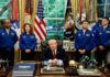 Artemis II Astronauts Meet Donald Trump As NASA Moon Mission Gains Global Attention