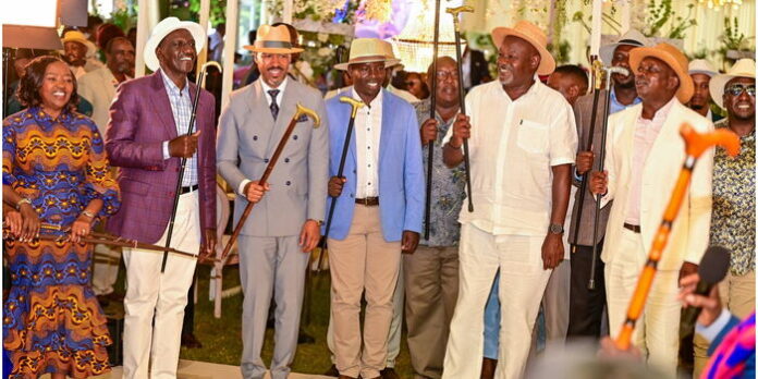 Ruto attends Ronnie Kiprono wedding