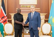 President Ruto Arrives in Kazakhstan for Historic Two-Day State Visit