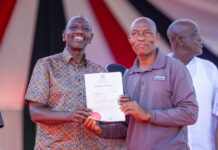 Ruto hands over 33,000 title deeds in Mombasa, pledges 200,000 more