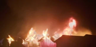Fire Destroys Businesses at Nanyuki New Market as Traders Cry for Help