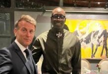 Kenyan Musician Bien Meets President Macron At Prestigious Dinner