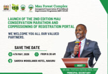 Nakuru to Host Launch of 2nd Edition Mau Conservation Marathon