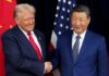 Trump Arrives In China For Crucial Two-Day Diplomatic Visit