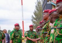 Johana Tonui Takes Over as New GSU Commandant in Leadership Transition